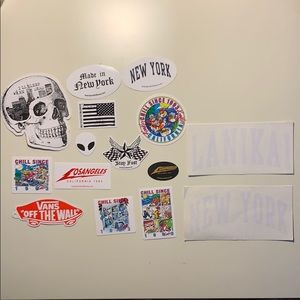 Brandy Melville Sticker Collection